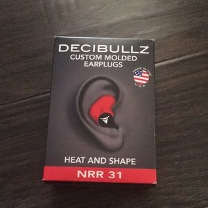 Decibullz custom molded earplugs
